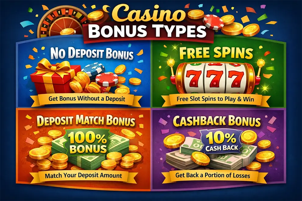 Every Type of Casino Bonus
